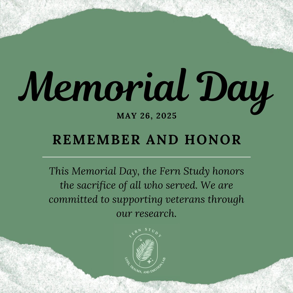 This Memorial Day we honor who show unbounded courage and appreciate their selfless contribution and sacrifice.

Dear veterans, thank you for your service.

#MemorialDay2025 #VeteranSupport #Gratitude
