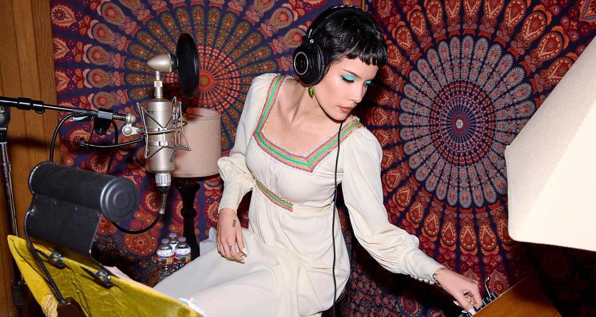 She’s cooking 🎧🎶