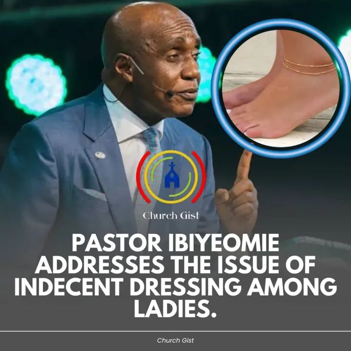 PASTOR IBIYEOMIE ADDRESSES INDECENT DRESSING AMONG LADIES. *Condemns use of leg chains. While ministering during the fourth Service on Sunday, Pastor David Ibiyeomie addressed indecent dressing among ladies in the society. He PASTOR IBIYEOMIE ADDRESSES INDECENT DRESSING AMONG LADIES. *Condemns use of leg chains. While ministering during the fourth Service on Sunday, Pastor David Ibiyeomie addressed indecent dressing among ladies in the society. He