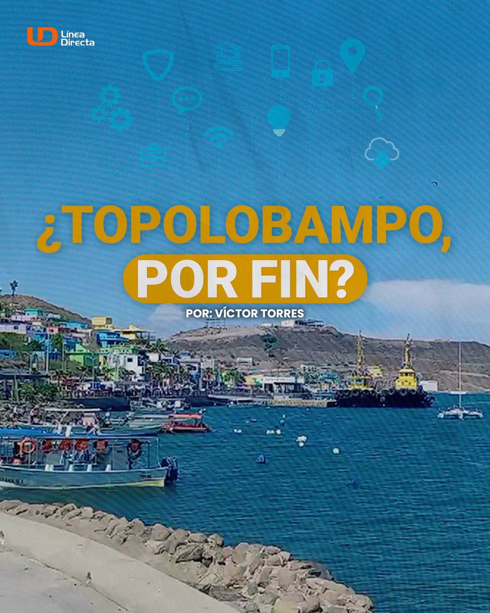 ¿Topolobampo, por fin? 🧐

↪️ Durante años, Topolobampo fue visto como un puerto con gran potencial, pero con poco respaldo. A pesar de su ubicación estratégica en el norte de Sinaloa,... 

Lee aquí la columna completa: lineadirectaportal.com/opinion/llego-…