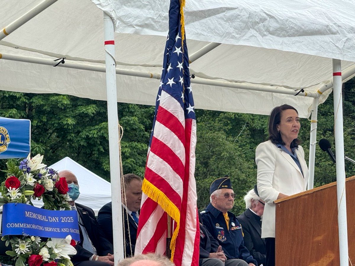 Today, we honor the men and women in uniform who made the ultimate sacrifice protecting our freedoms. We come together to honor them, to mourn them, and also to remember the family members, the friends, and the loved ones.