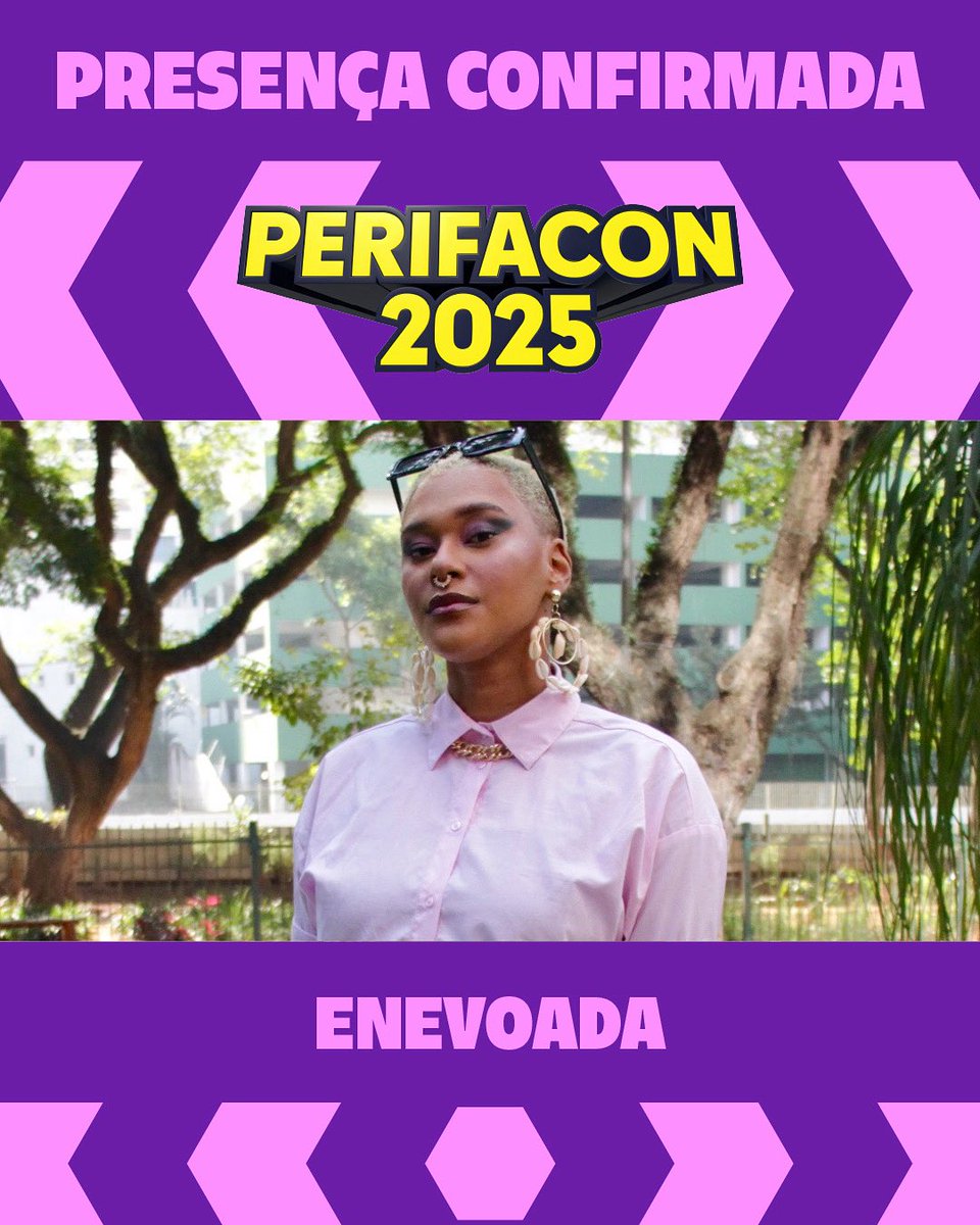 Milena Enevoada confirmada na PerifaCon 2025! ✨❤️

é apresentadora e produtora de conteúdo
sobre cultura pop com foco em literatura.

Já deixa marcado na sua agenda para prestigiar a diva!

📍 26 e 27 de julho 
📌Fábrica de Cultura Jardim São Luís 

#perifacon2025