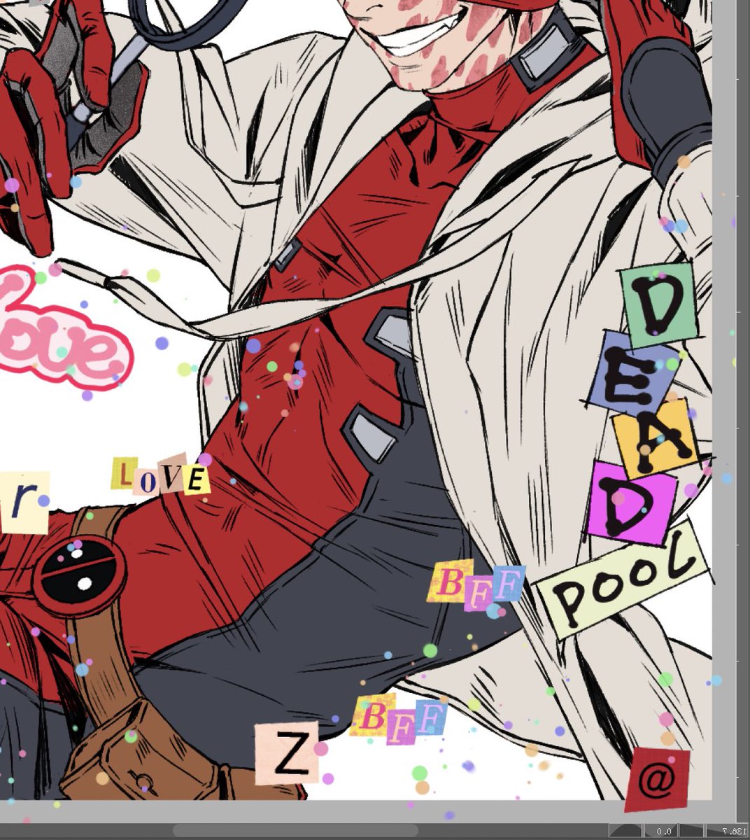 明显画爽了（）