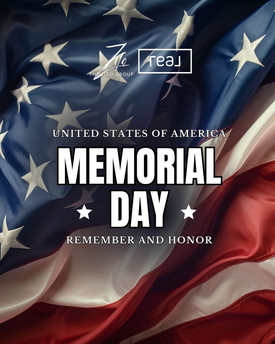 SoldbyZito's tweet photo. Home is the freedom they fought for.
This #MemorialDay, we honor the fallen and stand ready to serve their families.
Veterans β if you need housing support in SoCal, my door is open.
#MemorialDay2025 #VeteranHomeBenefits #SoCalRealtor #HomesForHeroes #RanchoCucamonga https://t.co/6HARCFwWqH