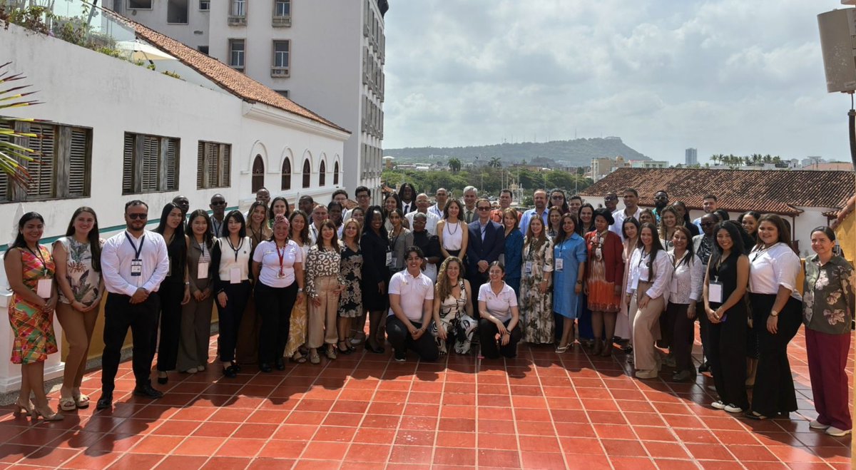 APCColombia's tweet photo. En la Semana del Gran Caribe, Colombia dio inicio al Taller de Formulación de Proyectos de Cooperación Sur-Sur y Triangular en Cartagena, organizado por #APCColombia con apoyo de @CancilleriaCol y la @ACS_AEC y con 30 representantes de países del Gran Caribe. 🇨🇴 https://t.co/gwmZrtmtLy