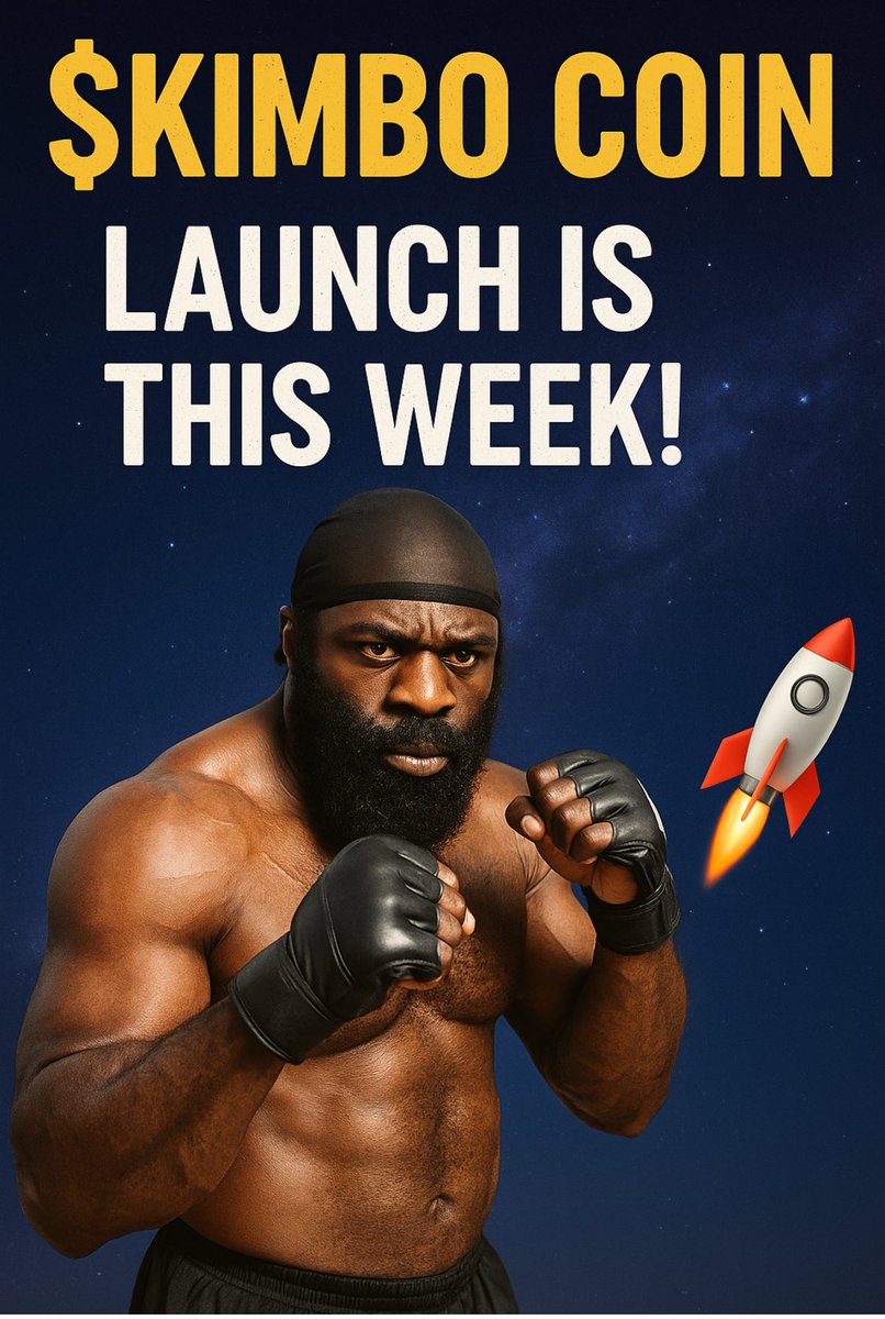 johnlegent13's tweet photo. Get Ready… $KIMBO Launch Week Is HERE!
The moment we’ve all been waiting for is finally upon us. This isn’t just a token launch—it’s the birth of a movement. $KIMBO isn’t here to compete. It’s here to dominate.

#KIMBOCOIN #LaunchWeek #JoinTheMovement #BuiltDifferent https://t.co/RypjY5rJaT
