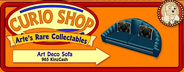 webkinz's tweet photo. #RareItemAlert! Visit the Webkinz Classic Curio Shop between 2pm &amp; 3pm EST for the Art Deco Sofa. https://t.co/drc0fp2L5n
