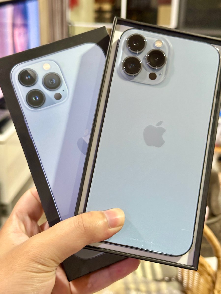 theworld122u's tweet photo. iPhone 13 Pro Max 128GB สีฟ้า 
ราคา 17,900 บาท
ตำหนิ มีรอย 1 มุม รอยเคสกัดตามขอบ เครื่องศูนย์ไทยแท้
อุปกรณ์ ตัวเครื่อง + กล่องแท้เลขตรง
Bts/mrt ตามตกลง , จัดส่งฟรี 
#ส่งต่อไอโฟน #ส่งต่อไอแพด #ส่งต่อapple #ส่งต่อapplewatch #ipadมือสอง #iphoneมือสอง #ไอโฟนมือสอง #applewatchมือสอง https://t.co/3MgfC89KZW