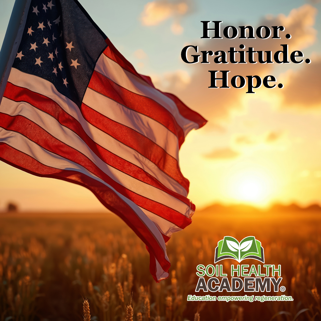 Today, we pause to honor the sacrifices of those who came before us—whose courage and service secured the freedoms we hold dear. Their legacy gives us hope for a future rooted in stewardship, resilience, and renewal.