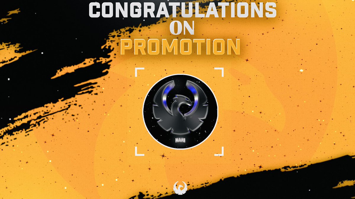 Congratulations to <a href="/Hari_FPS/">phnx Hari</a> on being promoted to Overall LEADER !

#PhnxHQ🐦‍🔥