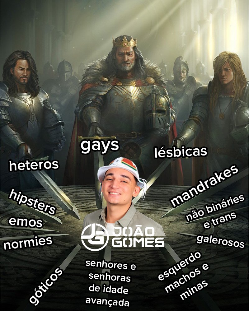 ontem na virada cultural sai com essa conclusão, joao gomes é mto brabo vsf