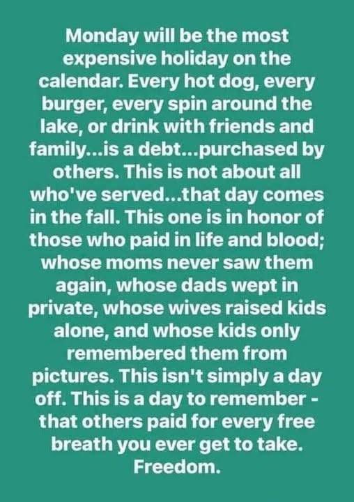 Today we remember, we don’t know them all but we definitely owe them all🙏🏻🙏🏻