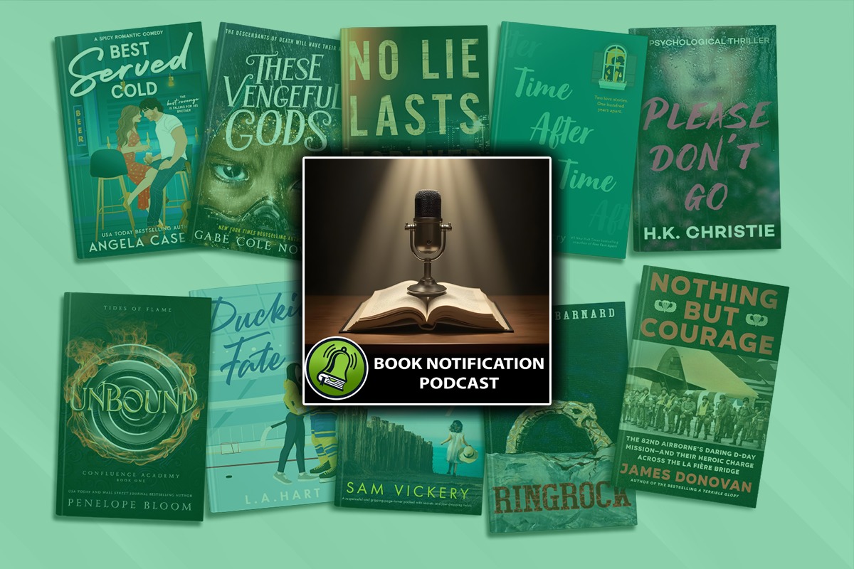 The latest episode of our new books podcast is up, covering some of the best new books of this upcoming week.

Featuring new books by #mikkidaughtry #hkchristie #angelacasella and more!

booknotification.com/podcast/

#books #booktube #bookpodcast