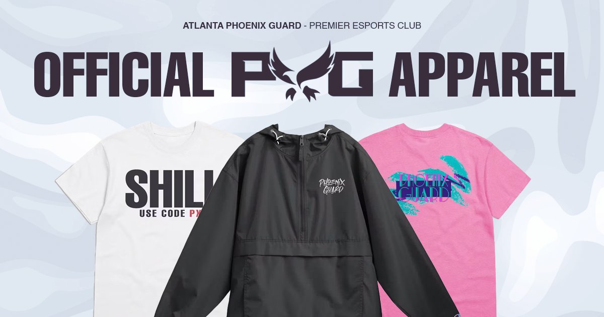 The time HAS come. Official PxG apparel is HERE! This has been a multi month effort to make the best store possible. 

ALL PROFIT GOES DIRECTLY TO SUPPORTING THE PLAYERS. 

LINK BELOW! 👇 

pxg-shop.fourthwall.com