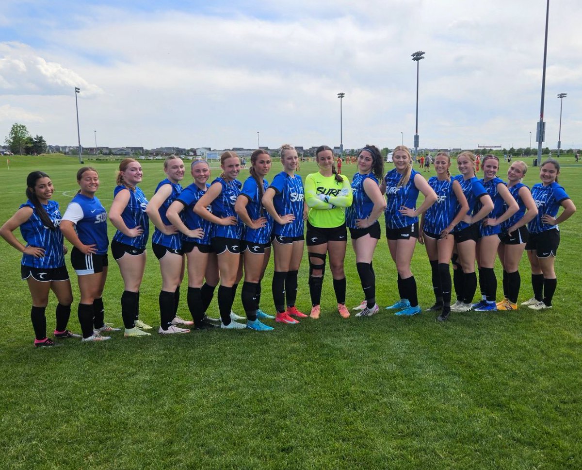 Overall a great weekend at the Real Colorado Showcase. Very appreciative of the Idaho Surf for letting me guest play on their team. Thankful for all the coaches who  took time out of their day to watch me play and talk to me. Lots of work to be done, but feeling strong.