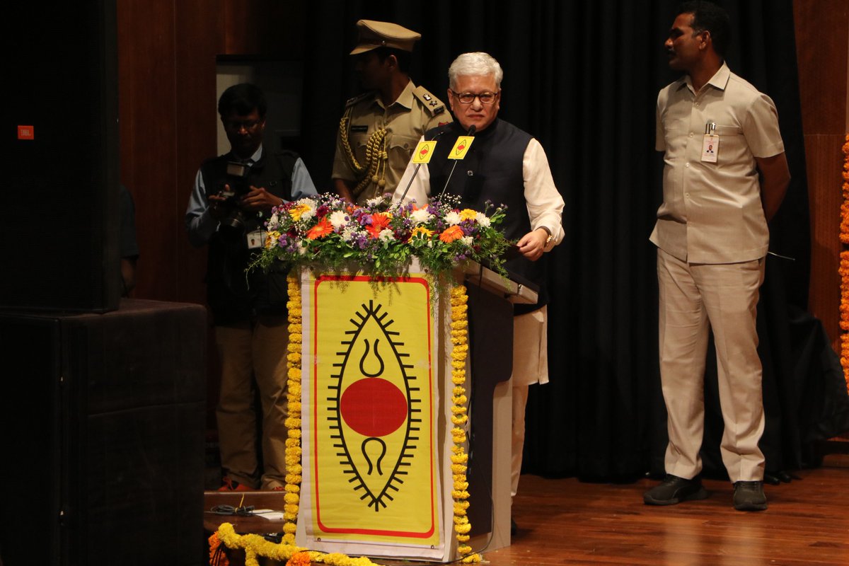 SPIC MACAY (@spicmacay) on Twitter photo 10th International Convention: A grand weeklong celebration of culture & spirituality kicked off at <a href="/IITHyderabad/">IIT Hyderabad</a> this evening, inaugurated by Hon. Governor of Telangana, Shri <a href="/Jishnu_Devvarma/">Jishnu Dev Varma</a>.
With over 1500 volunteers, students, faculty from across India, and great maestros 10th International Convention: A grand weeklong celebration of culture & spirituality kicked off at <a href="/IITHyderabad/">IIT Hyderabad</a> this evening, inaugurated by Hon. Governor of Telangana, Shri <a href="/Jishnu_Devvarma/">Jishnu Dev Varma</a>.
With over 1500 volunteers, students, faculty from across India, and great maestros