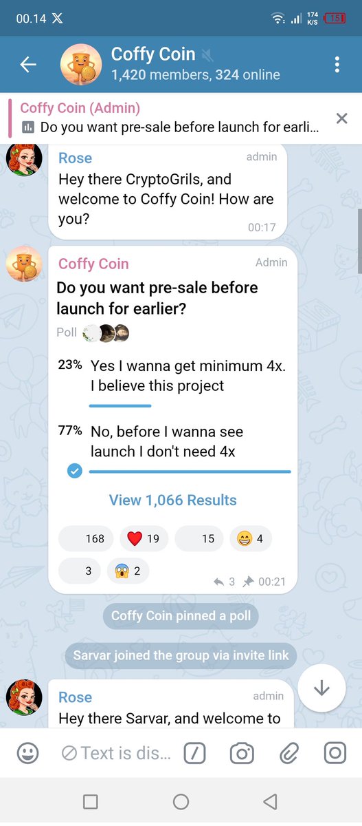 Memko6u's tweet photo. @coffycoin Done 🎉🎉
@FabricioWerdum @tbowser23 @ponn @saderotica @GGumucioZ 
0x9F84aB4435d60aE5a5cD5ae101096BDc30e5594e https://t.co/sq2uDNDdgN