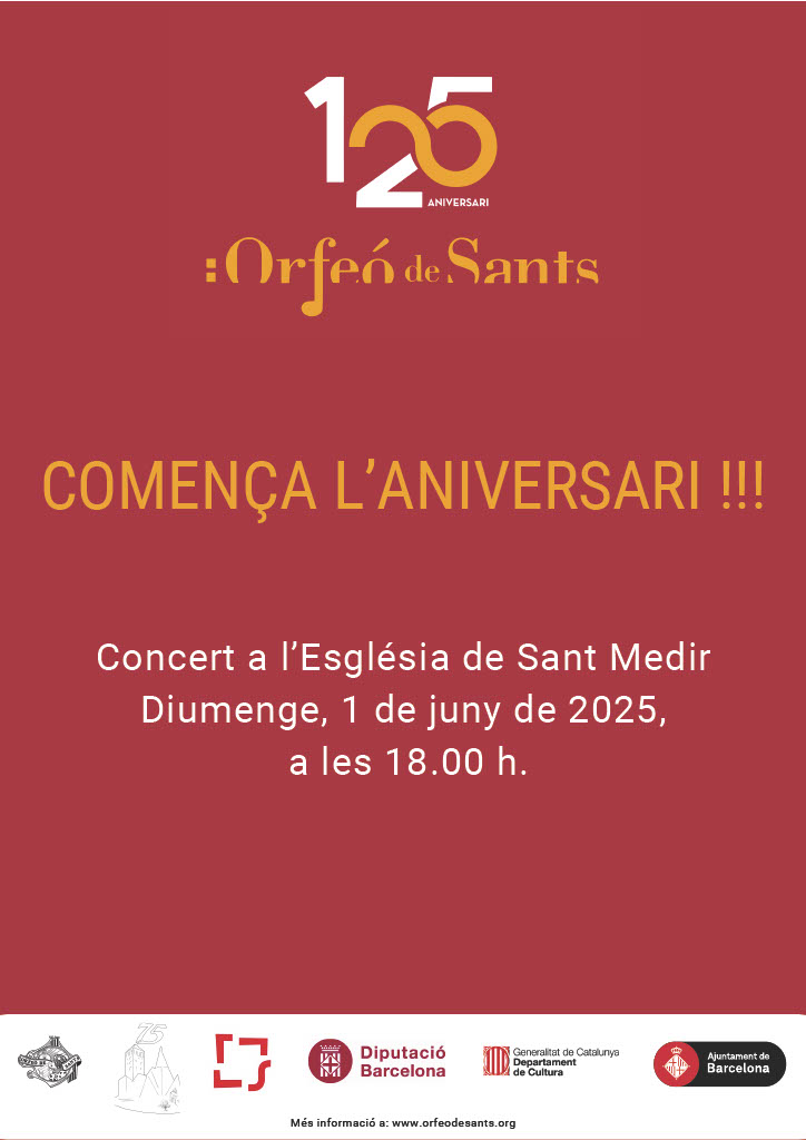 ORFEÓ DE SANTS tweet media