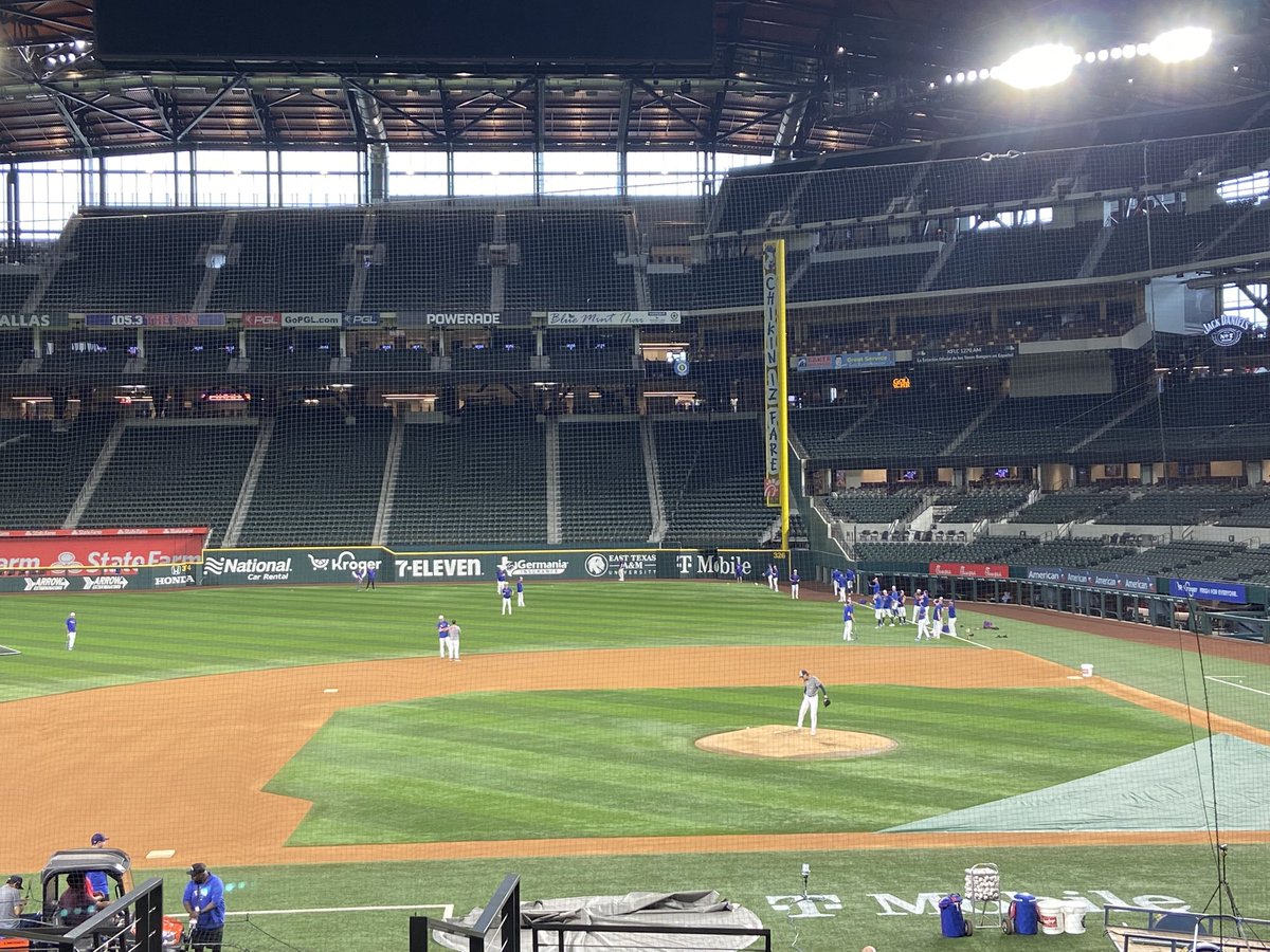 Don’t be late, I’m in section 8🤪 <a href="/Rangers/">Texas Rangers</a>