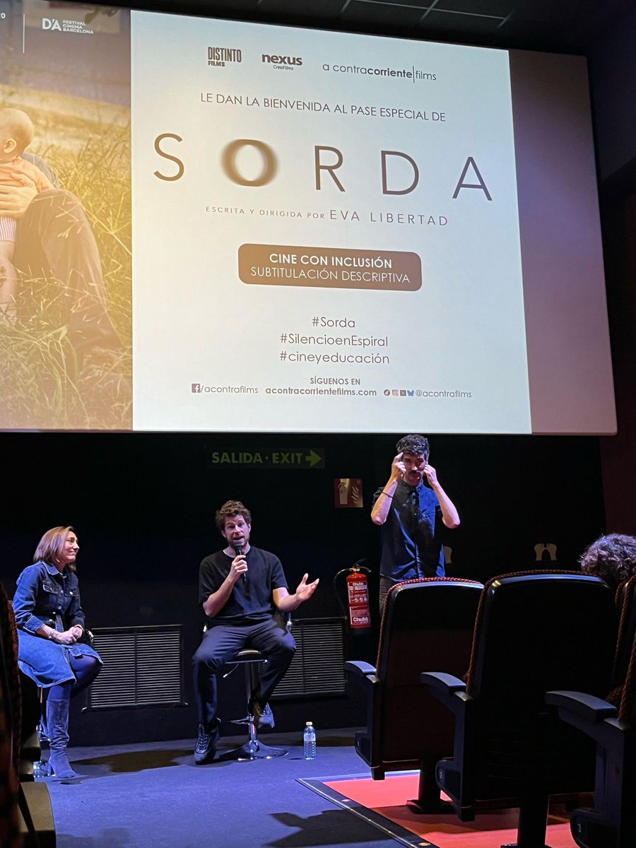 Mercedes #cineyeducación 🍏🎬 (@londones) on Twitter photo <a href="/CineICAA/">ICAA</a> <a href="/acontrafilms/">A Contracorriente</a> <a href="/DistintoFilms/">Distinto Films</a> Una película imprescindible en comunidades educativas para #cineyeducacion #Sorda <a href="/SignarLSE/">SIGNAR</a> <a href="/ACollalba/">@Asociacion_Cultural_Collalba</a> <a href="/acontrafilms/">A Contracorriente</a> <a href="/alvarocervan/">Álvaro Cervantes</a> #matinales en salas de cine para cerrar #cursoescolar <a href="/CinesVerdiMad/">Cines Verdi Madrid</a> <a href="/CineICAA/">ICAA</a> <a href="/acontrafilms/">A Contracorriente</a> <a href="/DistintoFilms/">Distinto Films</a> Una película imprescindible en comunidades educativas para #cineyeducacion #Sorda <a href="/SignarLSE/">SIGNAR</a> <a href="/ACollalba/">@Asociacion_Cultural_Collalba</a> <a href="/acontrafilms/">A Contracorriente</a> <a href="/alvarocervan/">Álvaro Cervantes</a> #matinales en salas de cine para cerrar #cursoescolar <a href="/CinesVerdiMad/">Cines Verdi Madrid</a>