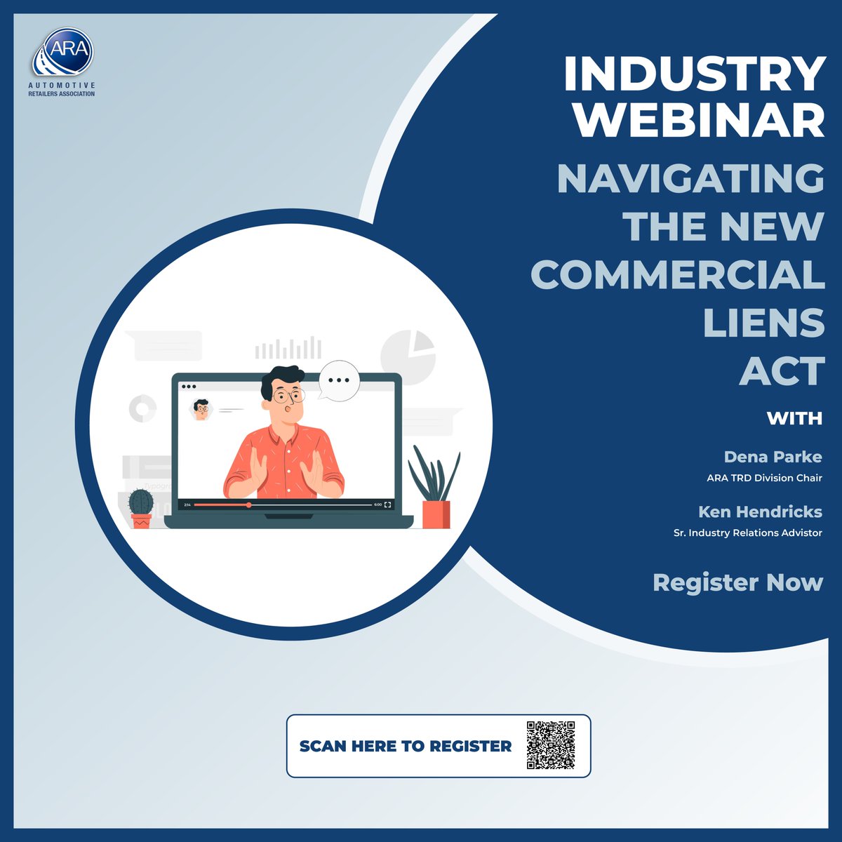 Big changes are coming 6/30: the new Commercial Liens Act will create clear rules for businesses that repair, store, or transport goods—reducing risk and cutting costs. Register for our webinar to help you navigate through these changes.

Register now: tinyurl.com/kb3chwyy
