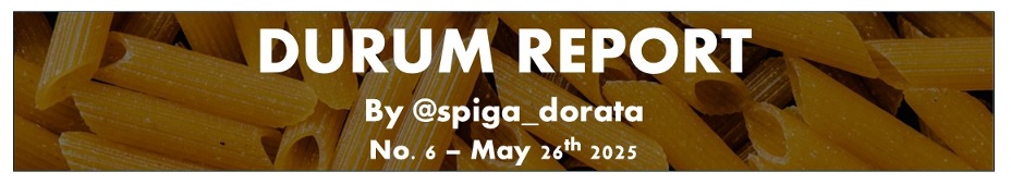 The global durum wheat report late May edition is out.

And I'm proud to announce that another major global player in the #durum market has signed up to the report 😊 

If interested, please contact me at spigadorata33@ gmail. com 
or use the contact form at Black Silo ➡️