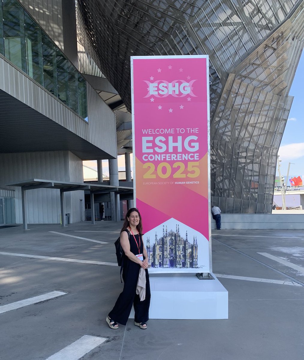 RobinHayeems's tweet image. Thrilling week for GENOMETRICS! Dr. Robin Hayeems presented C-GUIDE, our tool for assessing the clinical utility of genomic newborn screening, at #ESHG2025 in Milan! Honoured to share our work with the global genetics community @eshgsociety 🧬 #ClinicalUtililty #NewbornScreening