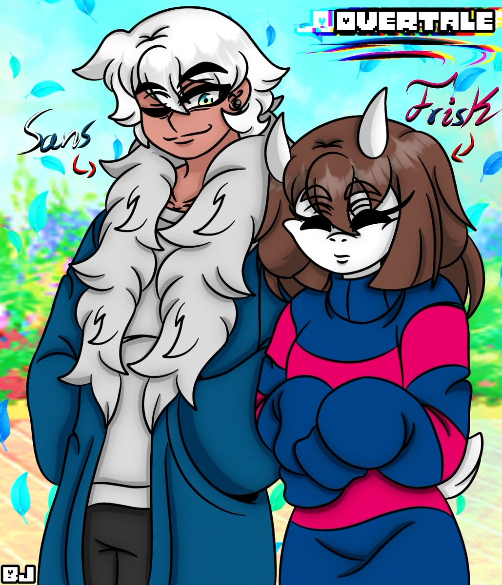BJ2003Art's tweet photo. Sans y Frisk del Au Overtale pero en mi estilo 🥰
#undertale #frisk #sans #overtale #undertaleau #fanart #mystyle #foryou https://t.co/mRCFPseTR2