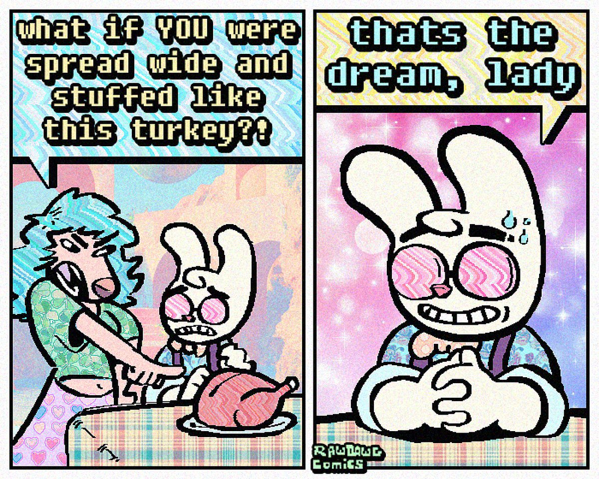 rawdawgcomics's tweet image. Glazed and basted