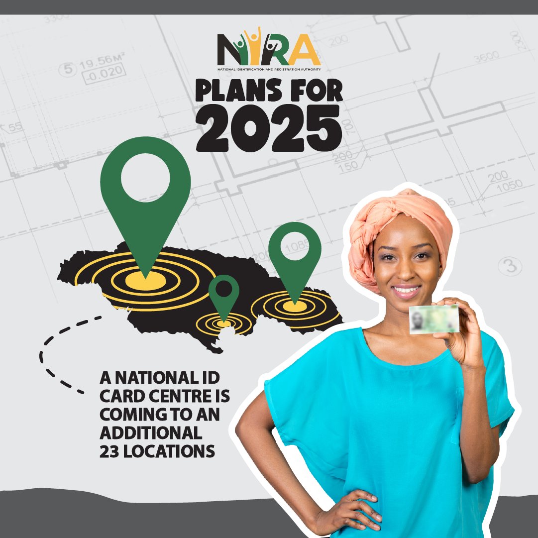 A National ID Card Centre is coming to a location near you! Stay tuned!
#NIRA #NIC #NationalID