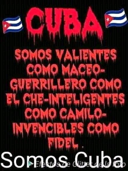 Así somos los cubanos. 🇨🇺💪♥️
#Cuba