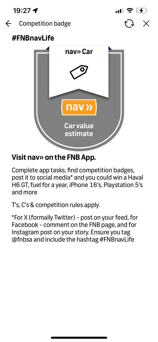 Angel_Gerryk's tweet photo. @FNBSA #FNBnavLife https://t.co/H2uOrEkBEs
