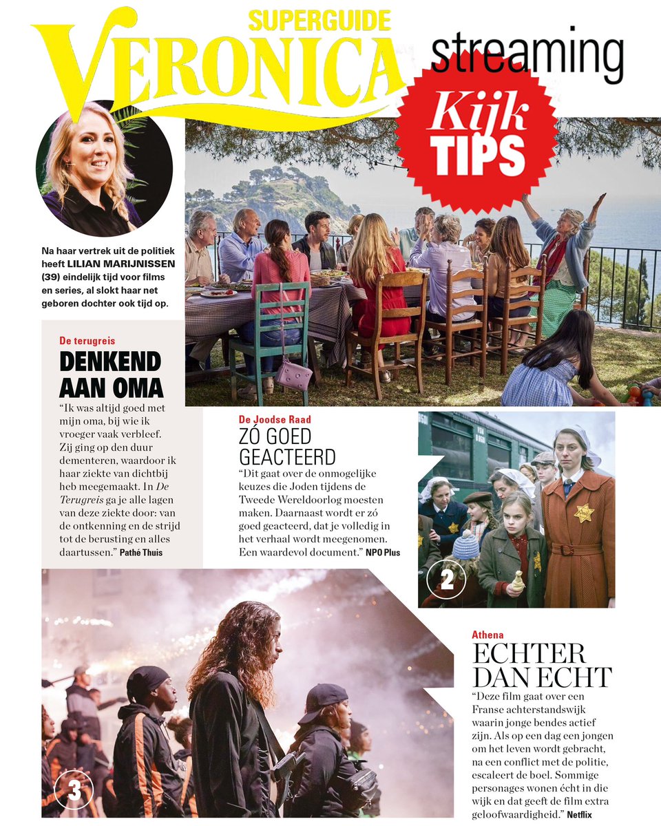 📺 Voor Veronica magazine mocht ik mijn streamingtips delen. Heb jij een aanrader? Wat is jouw favoriete film of serie die anderen echt moeten zien?