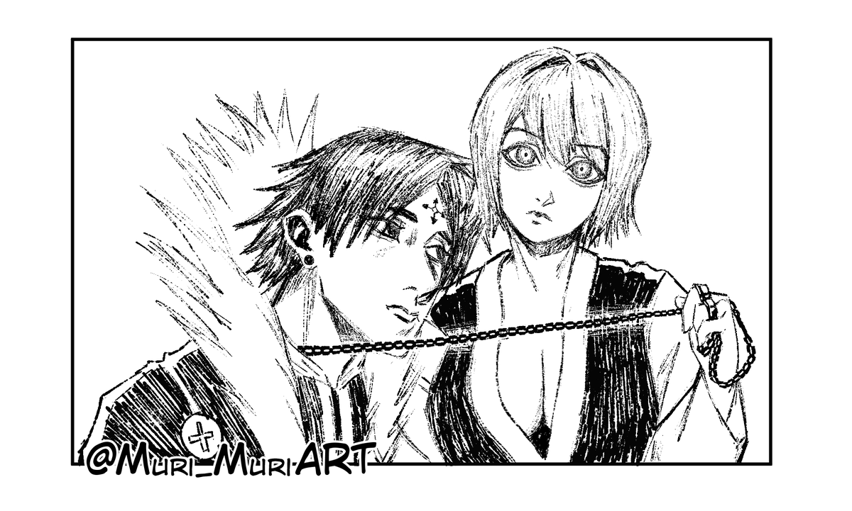 muri_manga's tweet photo. fanart do cosplay do @alienshinobi e a @CamyOlliver 

#hunterxhunter #hxhプラス https://t.co/3PqCvcynX4