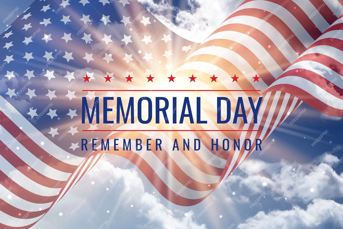 JohoMarketing's tweet photo. Did you know Memorial Day has been observed since 1868? We’re proud to continue honoring and remembering those who have served and sacrificed for our freedoms. 🇺🇸 #HappyMemorialDay #JOHOMarketing https://t.co/gS1dMLEeAC