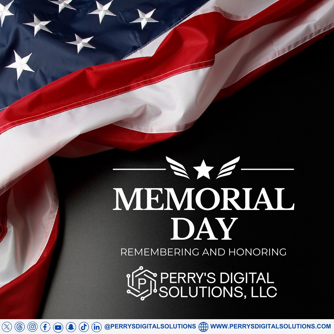 On this Memorial Day we pause to honor the men and women who served and sacrificed for our nation. Their legacy of freedom lives on in all of us. Let’s remember and give thanks on today.

#MemorialDay #SaluteToService #Thankful