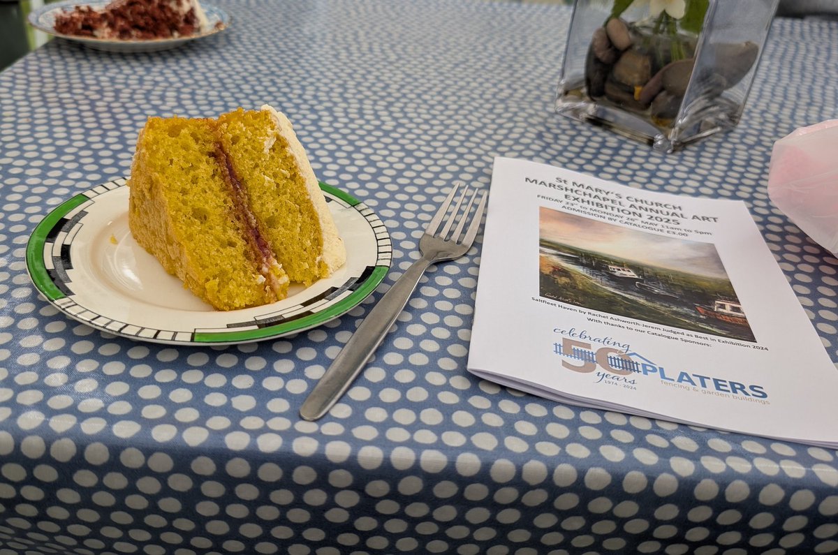 Went to the last day of the Marschapel Annual Art Exhibition in my division today! Some amazing pieces on display, it was hard to pick just one to vote for showing the immense talent in our area. Stopped for some cake after too, all going to a good cause! Looking forward to
