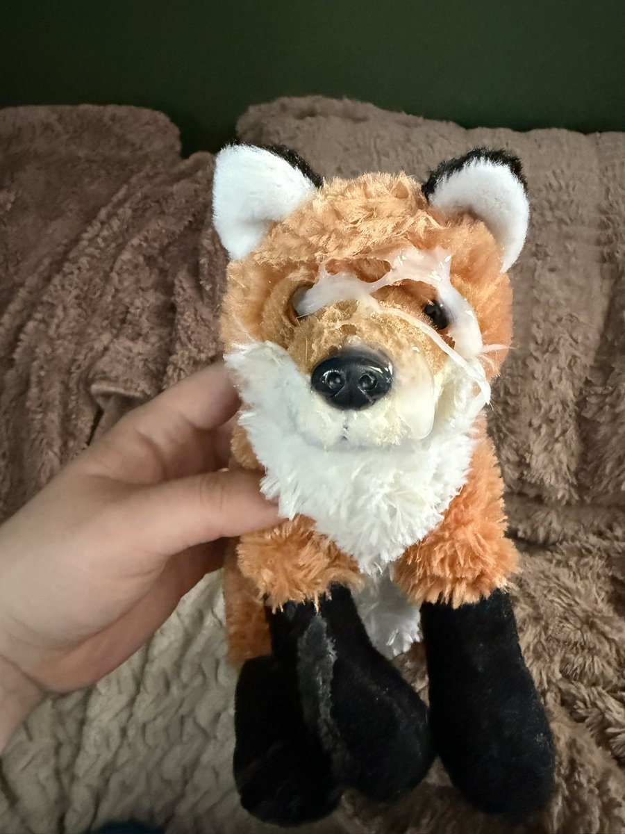 Oops poor guy can’t see