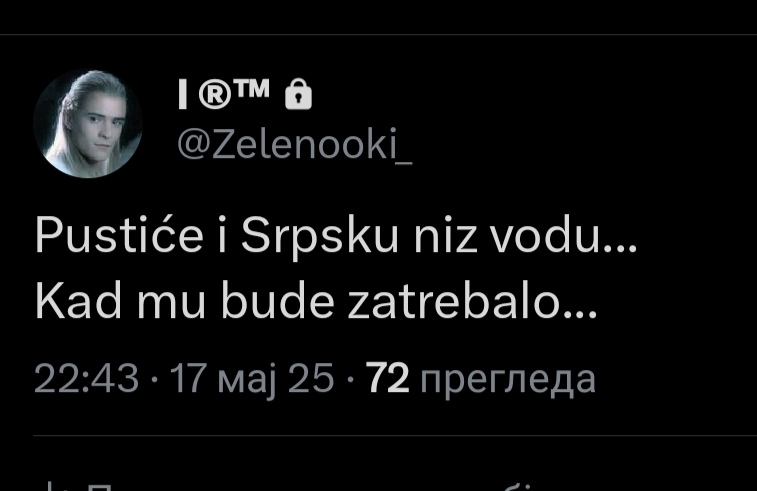 Tom_Hardy_uk's tweet photo. @SenekaSpiro Zaključan profi pa moram ovako https://t.co/5bslvjwghM