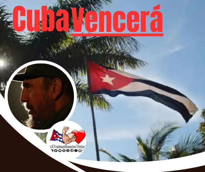 AlfreMene37409's tweet photo. Nuestro pueblo ha resistido y salido victorioso ante los más grandes desafíos, esta vez no será diferente. Mantengamos nuestra mayor fortaleza,  la unidad que siempre nos ha caracterizado. #CubaVencerá #LatirAvileño #CiegoEn26 @JHGcasanova @DiazCanelB https://t.co/mrXbqyu1ci