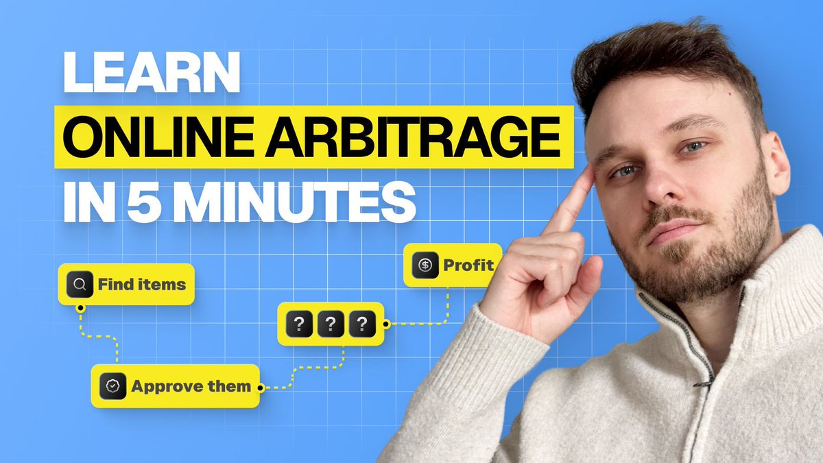 📦 Learn Online Arbitrage in 5 Minutes

We break it all down for you — step by step.

And for the first time ever, see how ProfitGo boosts your daily workflow like never before. ⚡

🎥 Watch the video now: youtube.com/watch?v=ze2HTo…