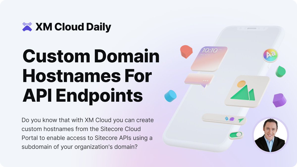 Do you know that with <a href="/Sitecore/">Sitecore</a> #XMCloud you can create custom hostnames from the #Sitecore #Cloud #Portal to enable access to #Sitecore #APIs using a subdomain of your domain?

Previously, you could only create them using the Edge Admin API.

Here's how: doc.sitecore.com/portal/en/deve…