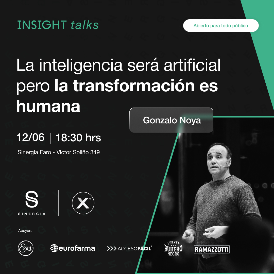 Algunos ven la inteligencia artificial como una oportunidad, mientras que otros la perciben como una amenaza. 

Acompañanos a la primera Sinergia Insight Talk del año.

👉 Inscribite acá: bit.ly/3GXI1ID
