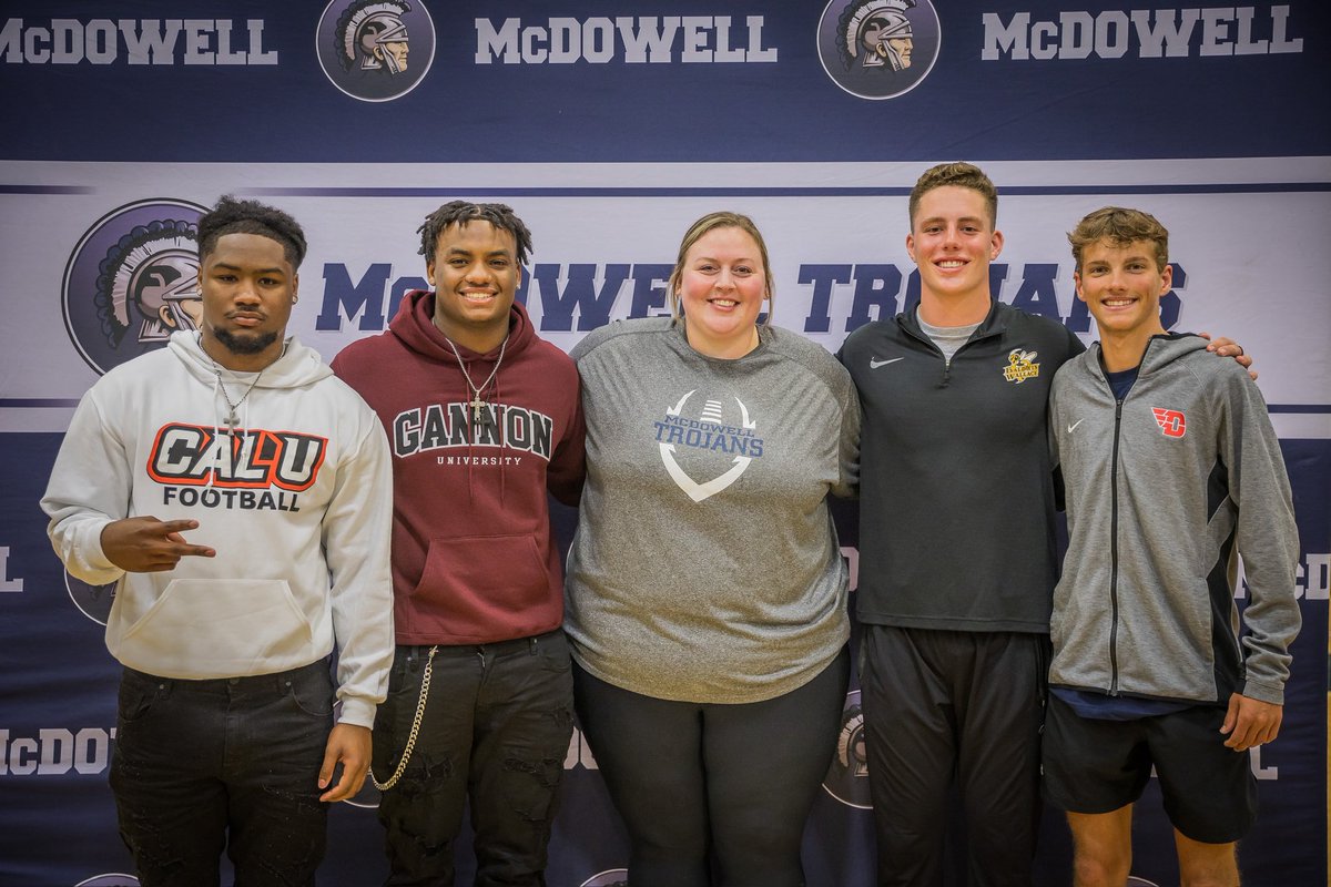 Signing Day ✅ Super excited for the next chapter! 🏈🏀🐝
<a href="/mcdbasketball/">McDowell Basketball</a> <a href="/MCDFBOFFICIAL/">McDowell Football</a> <a href="/mcdathletics/">McDowell Athletics</a> <a href="/KevCaseOConnor/">Kevin Casey O'Connor</a> <a href="/COACHSLOCUM/">Aaron Slocum</a> <a href="/NateDavison4/">Coach Davison</a> 
<a href="/BWFootball_/">Baldwin Wallace Football</a> <a href="/BW_mbasketball/">BW Men's Basketball</a> 
<a href="/CoachHilvert/">Jim Hilvert</a> <a href="/AndrewCregan16/">Andrew Cregan</a> <a href="/MattBrown_Coach/">Coach Matt Brown</a> <a href="/BWCoachHeil/">Tom Heil</a> <a href="/Schmidty_40/">Brian Schmidt</a>