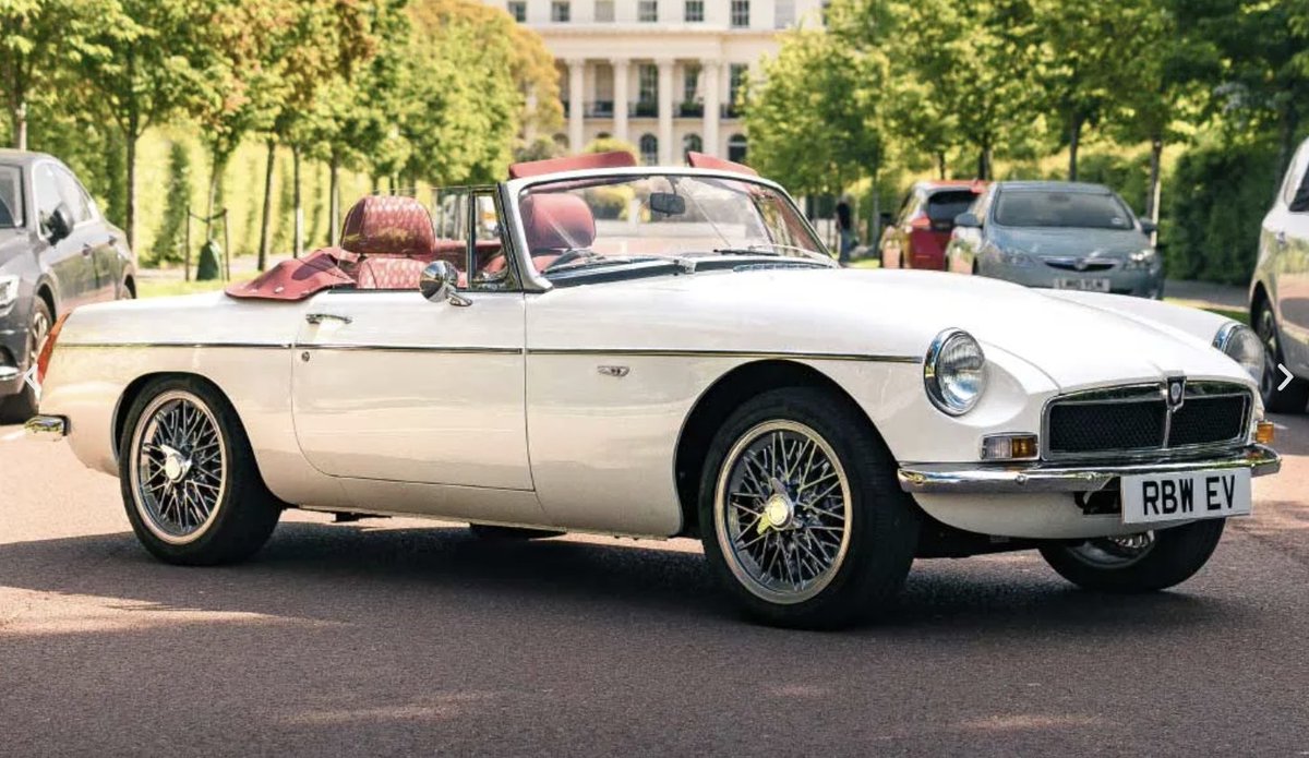<a href="/RBWClassicElec/">RBWEVCars</a> offers the EV Roadster — a modern electric reinterpretation of the iconic MGB Roadster. Accelerates from 0-60 mph in 8.5 seconds, with a top speed of 95 mph. 160 miles range on a full charge. Starting from £108,000 rbwevcars.com/rbw-roadster-f…