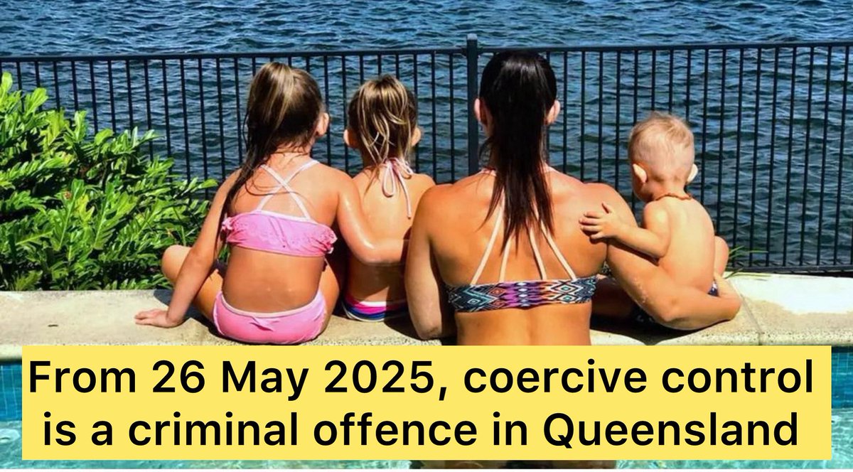 thecrimeanalyst's tweet photo. History in the making! Well done Queensland 👏🏼 I’m so proud to have played a part 💜

From today, 26 May 2025, coercive control will be a criminal offence in Queensland 🔥 

It will be illegal for an adult to use abusive behaviours towards their current, or former, intimate partner, family member, or informal (unpaid) carer with the intention to control or coerce them.

The criminal offence captures patterns of physical and/or non-physical abuse used to entrap, hurt, humiliate, isolate, frighten, or threaten a victim-survivor.

The criminal offence will carry a maximum penalty of 14 years imprisonment due to the serious nature of the offence and the harm coercive control can cause victim-survivors.

The law applies to abusive behaviours that happen from the day the law comes into effect on 26 May 2025.

This has been an incredible journey in Queensland, a journey sadly involving many horrific cases, consultations sessions, providing overwhelming evidence for the need for urgent change.

I gave evidence late one night about why coercive control should be criminalized.

I talk about many cases including Hannah Clarke and her three beautiful children Aaliyah, Laianah and Trey who were coercively controlled, stalked and brutally murdered by Hannah’s estranged husband Rowan Baxter on February 19th 2020. 

I will never forget them and this is very much their legacy. Hannah’s parents, Sue and Lloyd Clarke, have been tremendous advocates for them.

This new law is for all the victims 💜💙🔥

✅ My coercive control masterclass is in May 28/29. New DASH Risk Assessment and coercive control masterclasses start again on September 30. To register:
 https://t.co/QGelyhRzPy

#HannahClarke #HerNameWasAaliyah #HerNameWasLaianah #HisNameWasTrey #CoerciveControl #CoerciveControlLawReform  #Queensland #Australia #DomesticAbuse  #CrimeAnalyst  #DALawReform #Femicide #Familicide #Prevention #LanguageMatters #Survivors @laurarichards99