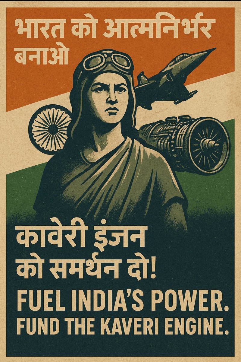 ITSABPOSITRON's tweet photo. A Milestone step; Bharat becoming self-reliant.

BHARAT MATA KI JAI ❤️🇮🇳❤️

#FundKaveriEngine https://t.co/BfRY09E2yr