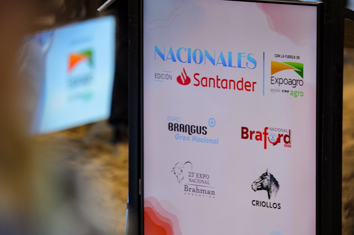gustavovaldesok's tweet photo. Inauguramos las Nacionales 2025, importante evento que reúne lo mejor de la genética bovina y equina, e incluye la 22° Exposición Nacional Braford y la 13° Exposición Nacional del ternero Braford; 55° Gran Nacional Brangus, la 19° Exposición Nacional del Ternero, la 23° Exposición Nacional Brahman y la Exposición Nacional A de Caballos Criollos.

Hoy, en #Corrientes, demostramos nuevamente que somos uno de los principales países del mundo en producción ganadera porque somos campo, tradición y futuro. Sigamos trabajando junto a la Sociedad Rural para fortalecer el sector y hacer más grande al campo correntino.