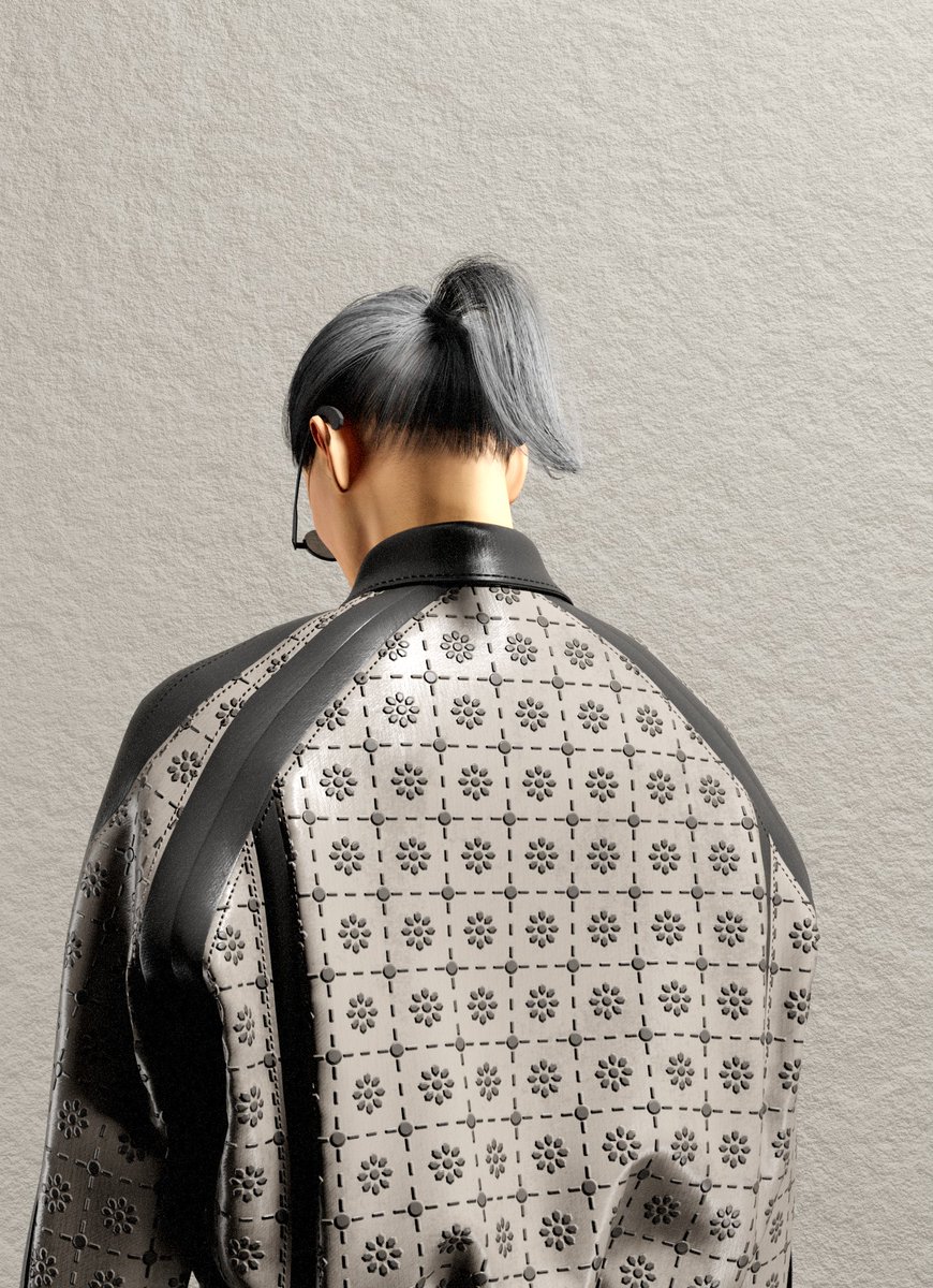 [ noesis ]
 Space-tech meets flower pattern.
A digital prototype of a space jacket featuring an all-over floral pattern.
Designed in Clo3D, detailed and rendered in Blender — including the digital photography.
Pushing the boundaries of fashion design through 3d 

#3DFashion