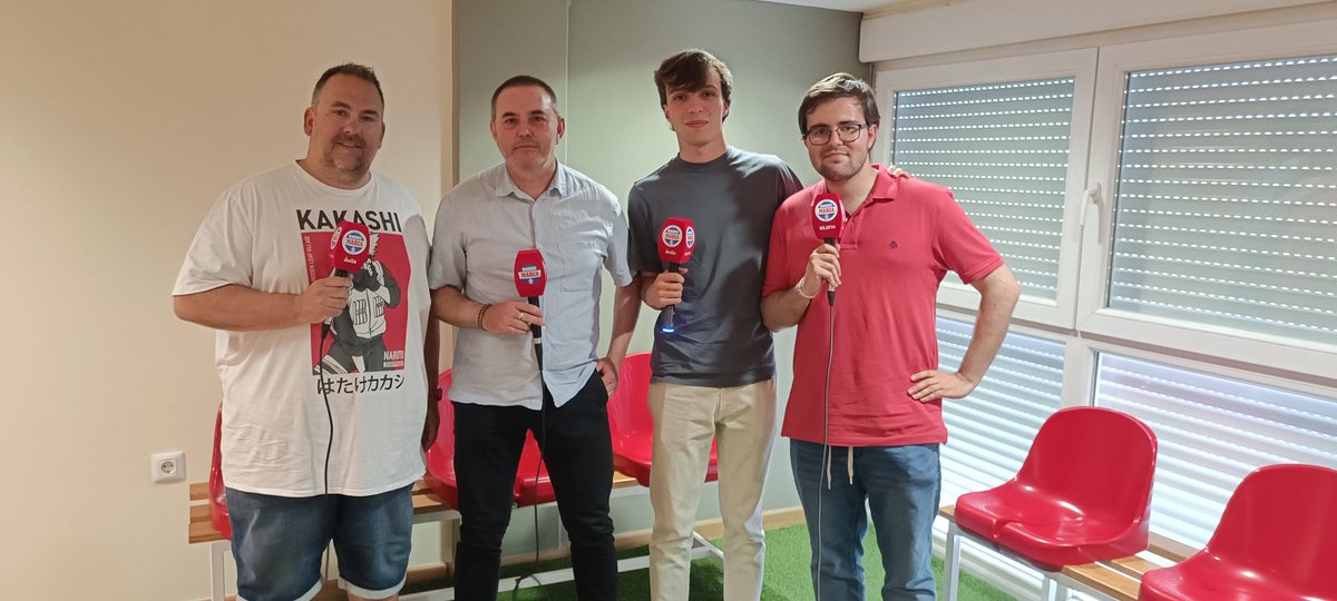 RadioMarcaAvila's tweet image. #Programa Estamos en Tertulia, "Vamos @RealAvilaCF " Hoy contamos con los presidentes de las peñas: @raelcentenario y @Barsavila2002